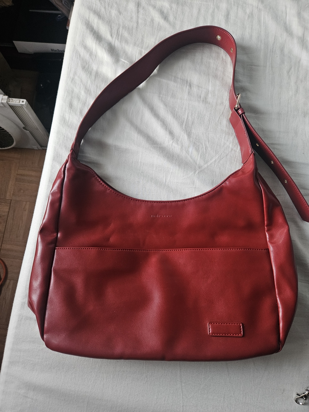 Women's Red Shoulder Bag - Modern Casual Tote